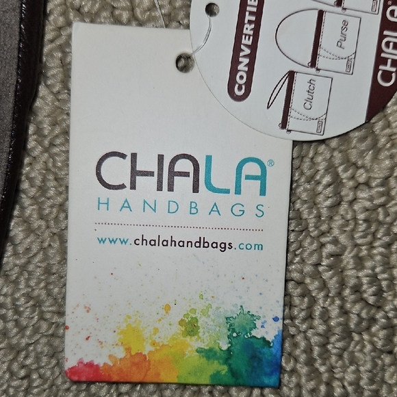 NWT Adjustable and Convertible Chala Brown Bag with Owl Accent - Picture 7 of 12